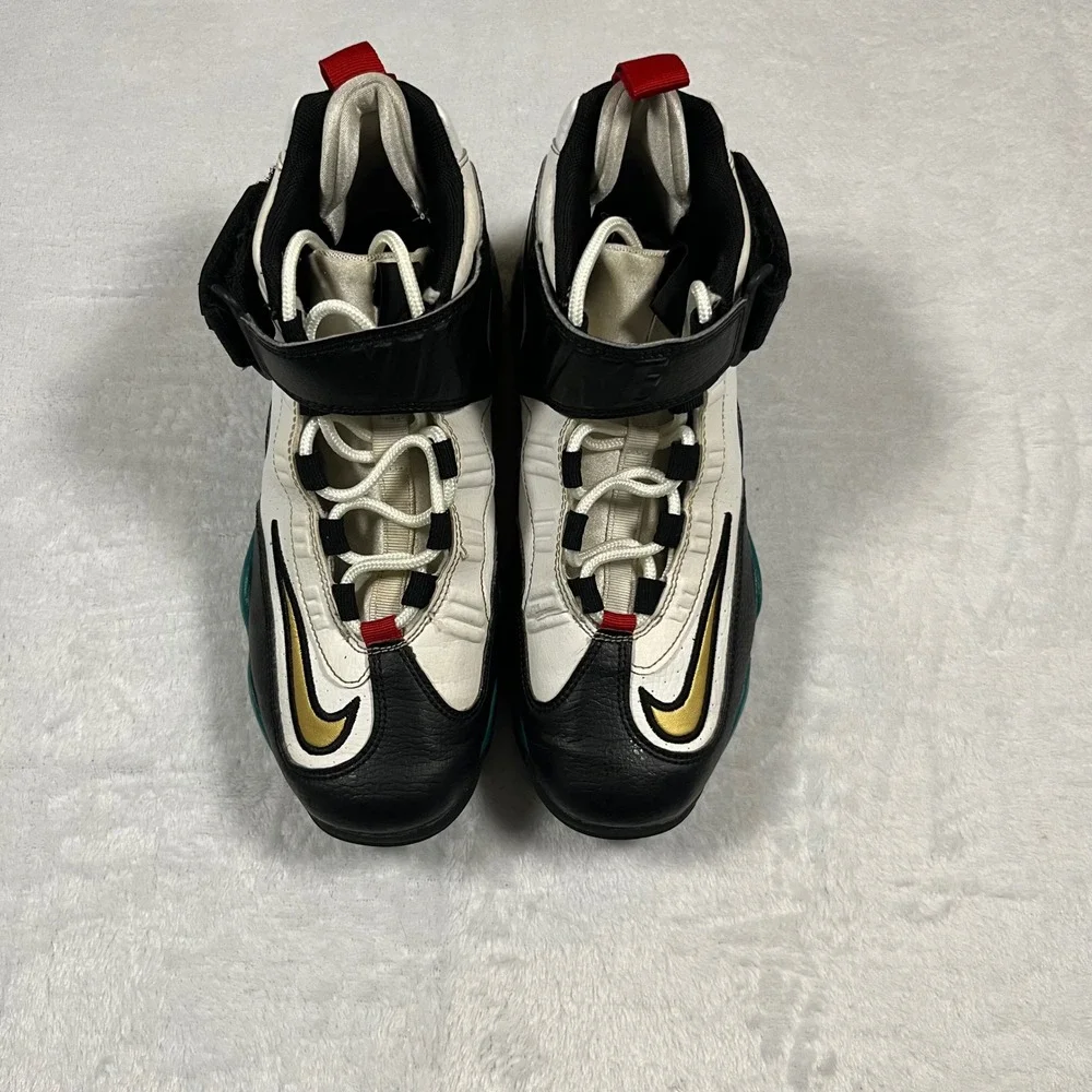 Nike Air Griffey Max 1 Swingman 2021 White Black Teal Red High Top‎ Sneakers